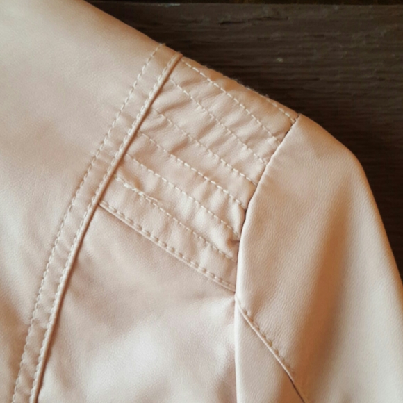 Pink Envelope pink faux leather jacket - Picture 10 of 10